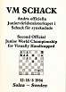 1986 - PROGRAM / SOLNA  JUN-VM synskadade